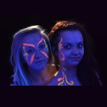 SNAZAROO - Kredki do Twarz UV Specjalne (6 szt.)