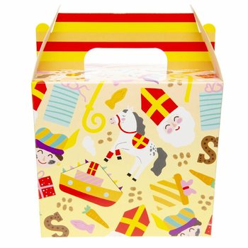 Pudełko Menu SINTERKLAAS / Pudełko na Prezenty 14x10x17 cm (12 szt.)