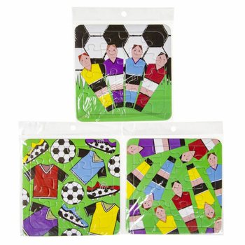 MIX PUZZLI PIŁKARSKICH - 14 x 14 cm (50 sztuk)