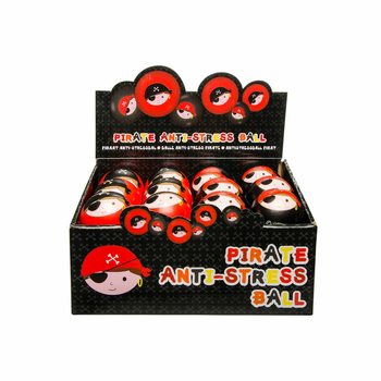 PIŁKA ANTYSTRESOWA PIRAT (12 szt.)