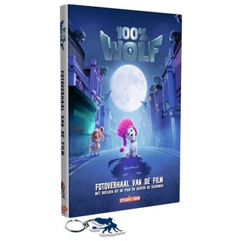 STUDIO 100 - KSIĄŻKA 100% WILK - TWARDA OPRAWA + BRELOCZEK GRATIS (20 szt.)
