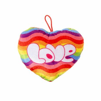 Pluszowe Tęczowe Serce Love (24 szt.)