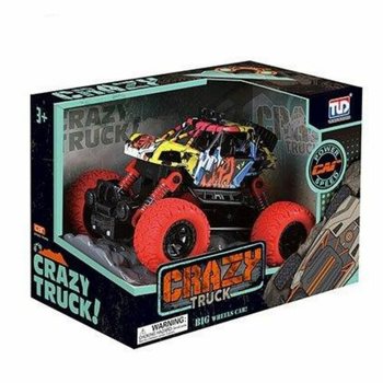 Duże Monster Trucki Pull Back Crazy - Luksusowe Pudełko Prezentowe (Zestaw 2 szt.)