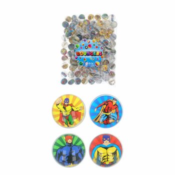 Mix Superbohaterowie - Piłeczki Kauczukowe Ø3,3 cm (100 szt.)