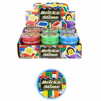 GLUTEK SLIME KLOCKI W DISPLAYU (24 szt.)