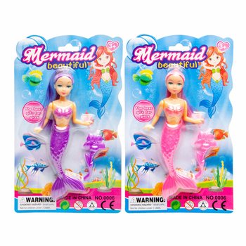 Lalka Syrenka MERMAID na Karcie (12 szt.)