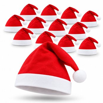 STANDARDOWE CZAPKI MIKOŁAJA - XMAS CAP (12 szt.)