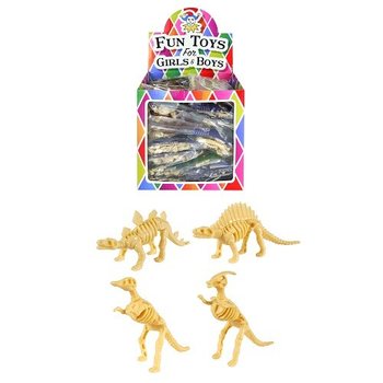 PUZZLE 3D DINOZAURY W DISPLAYU (50 szt.)