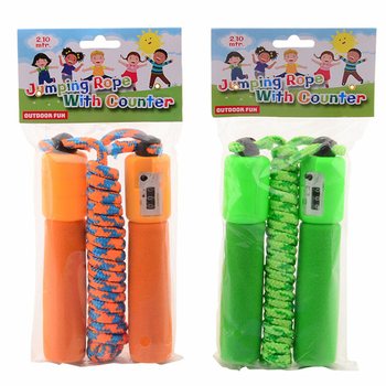 OUTDOOR FUN - SKAKANKA Z LICZNIKIEM, 2,10 M (6 szt.)