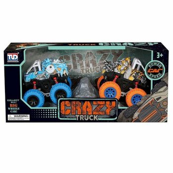 2-częściowy Zestaw Monstertruck&oacute;w Dinozaur&oacute;w na Napęd w Pudełku - Mix