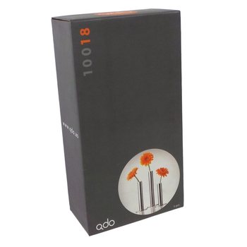 QDO - Wazony ze Stali Nierdzewnej na 1 Kwiat, Zestaw 3 szt. (1 kpl.)