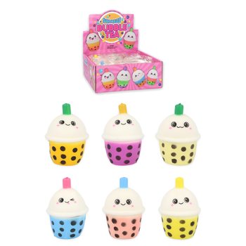 Gniotek Bubble Tea Squeeze Fidget - Mix Kolorów w Displayu (12 szt.)
