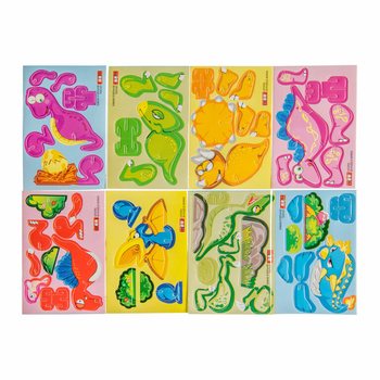 Puzzle 3D Dinozaury (48 szt.)