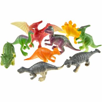 Zestaw 12 Figurek Dinozaur&oacute;w w Opakowaniu (6 szt.)