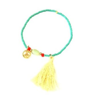 Bransoletka Peace w stylu Ibiza (1 szt.)