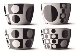 MENU - 4-CZĘŚCIOWY ZESTAW MISEK VERNER PANTON 12 CM (1 szt.)