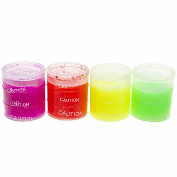 Mały Kolorowy Slime w Wyświetlaczu (24 szt.)