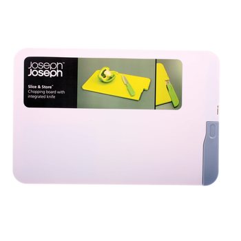 JOSEPH JOSEPH - DESKA DO KROJENIA SLICE & STORE Z INTEGRALNYM NOŻEM (1 szt.)