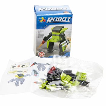 Klocki Konstrukcyjne Roboty (12 sztuk w Displayu)