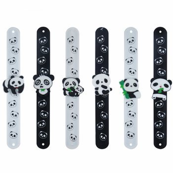 OPASKI ODBLASKOWE PANDA / OPASKI ZATRZASKOWE (24 szt.)