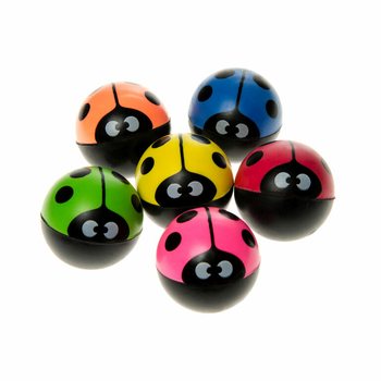 Piłeczka Kauczukowa Biedronka &Oslash; 3,6 cm w Displayu (30 szt.)