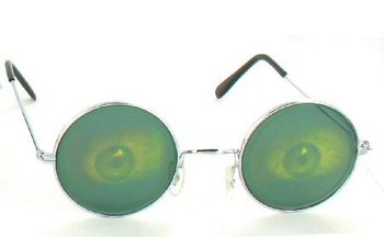 Okulary Holograficzne z Oczami (25 szt.)