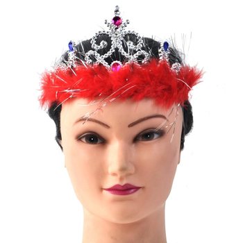 Srebrna Korona Księżniczki z Pluszem - Model 4 (12 szt.)