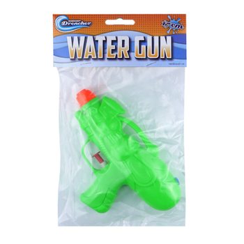PISTOLET NA WODĘ - 17CM - MIX KOLOR&Oacute;W (12 szt.)
