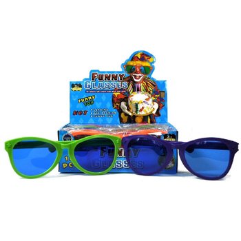 MEGA WIELKIE ŚMIESZNE OKULARY (12 szt.)