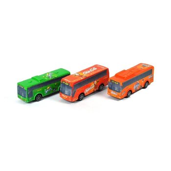 AUTOBUS Z NAPĘDEM PULL-BACK 11 CM (12 szt.)