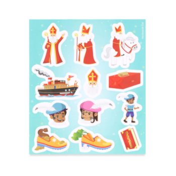 FUN STICKERS &ndash; MODEL: SINTERKLAAS (120 szt.)