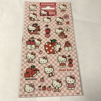 NAKLEJKI: HELLO KITTY, Wym. 20 x 10 cm (10 szt.)
