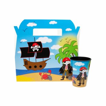 Pudełko Menu Pirat - 22.5 x 12 x 9.5 cm (24 szt.)