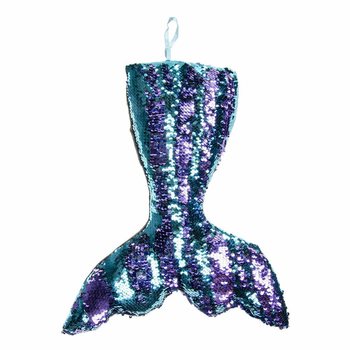 Poduszka XL Pluszowy Ogon Syreny - 45 cm - Mix Kolor&oacute;w (4 szt.)