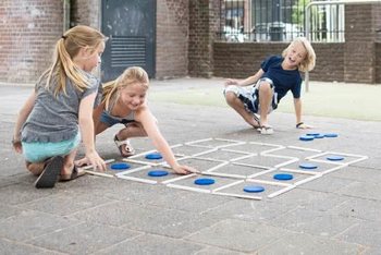 Drewniana Gra Strategiczna BS DOTS - Zabawka Ogrodowa (1 szt.)