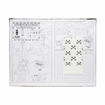 KOMPLETNY ZESTAW HORECA PIRAT - 48x Kredki + 100x Kolorowanki + 100x Serwetki (248 szt.)