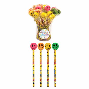 Wesołe Oł&oacute;wki Smiley z Gumką (24 sztuki)
