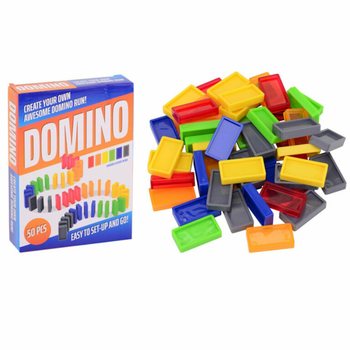 Zestaw Domino - 50 Klock&oacute;w w Pudełku Prezentowym