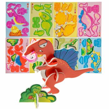Puzzle 3D Dinozaury (48 szt.)