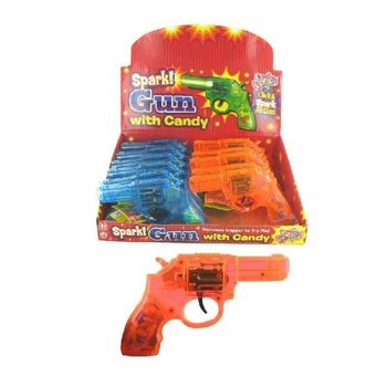 Pistolet Zabawkowy z Cukierkami (12 szt.)