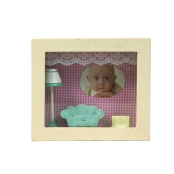 DREWNIANA RAMKA NA ZDJĘCIA 3D DO POKOJU DZIECIĘCEGO - MODEL 2 (6 szt.)