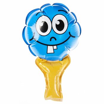 SAMOPOMPUJĄCE BALONY SMILEY Z UCHWYTEM (48 szt.)
