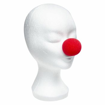 Czerwone Nosy Klauna z Gąbki (48 sztuk)