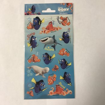 NAKLEJKI: DISNEY GDZIE JEST DORY, 20 x 10 cm (10 szt.)