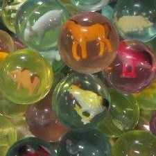 PIŁECZKI KAUCZUKOWE ZE ZWIERZĄTKAMI 4,5 cm (50 szt.)