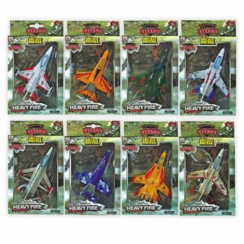 Metalowe Samoloty F16 Die-Cast (6 szt.)