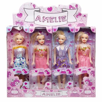Lalki Amelie w Displayu (12 szt.)