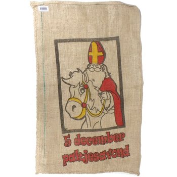 Duży Jutowy Worek Świętego Mikołaja