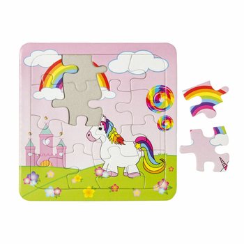 MIX Puzzle Jednorożec - 14 x 14 cm (50 szt.)