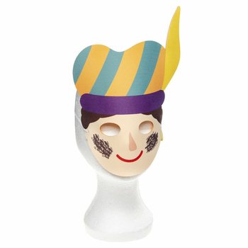 SINTERKLAAS - MASKI ŚW. MIKOŁAJA I PIETA Z PIANKI (48 szt.)